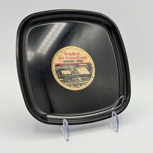 Courac Monterey Phenolic Tray Daily Press Newport News VA 1983 Advertising‎ Rare